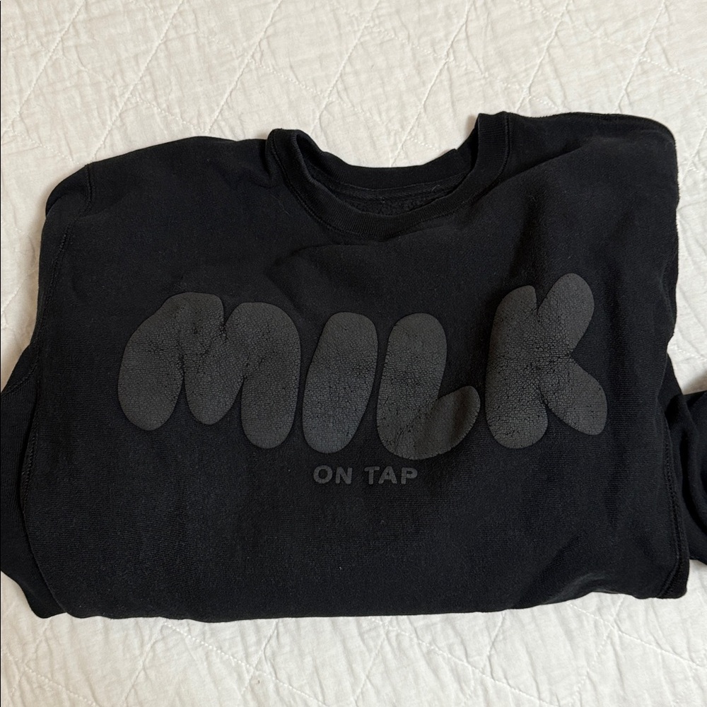 The Little Milk Bar TLMB Milk on Tap Sweatshirt